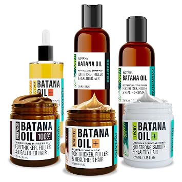 The-Mix-Up Ultimate Batana Oil Bundle - 4x Batana Oils + Batana Shampoo & Conditioner