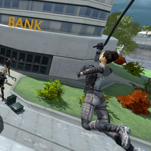 Flying Girl Rope Hero Spider Swing Game