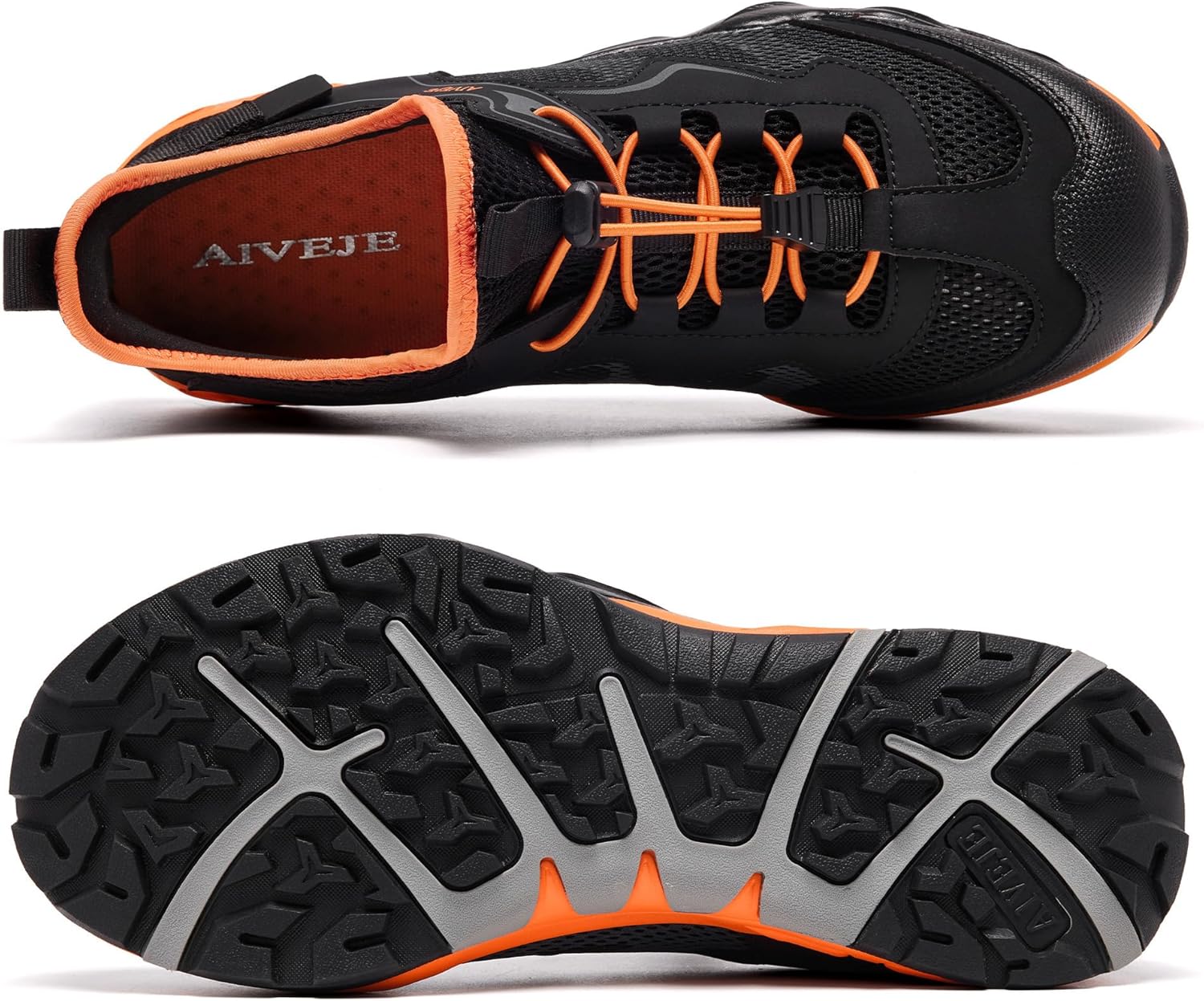 Water Shoes for Men Quick-Dry Aqua Shoes Non-Slip Hiking Athletic Water Sandals Amphibious Summer Footwear