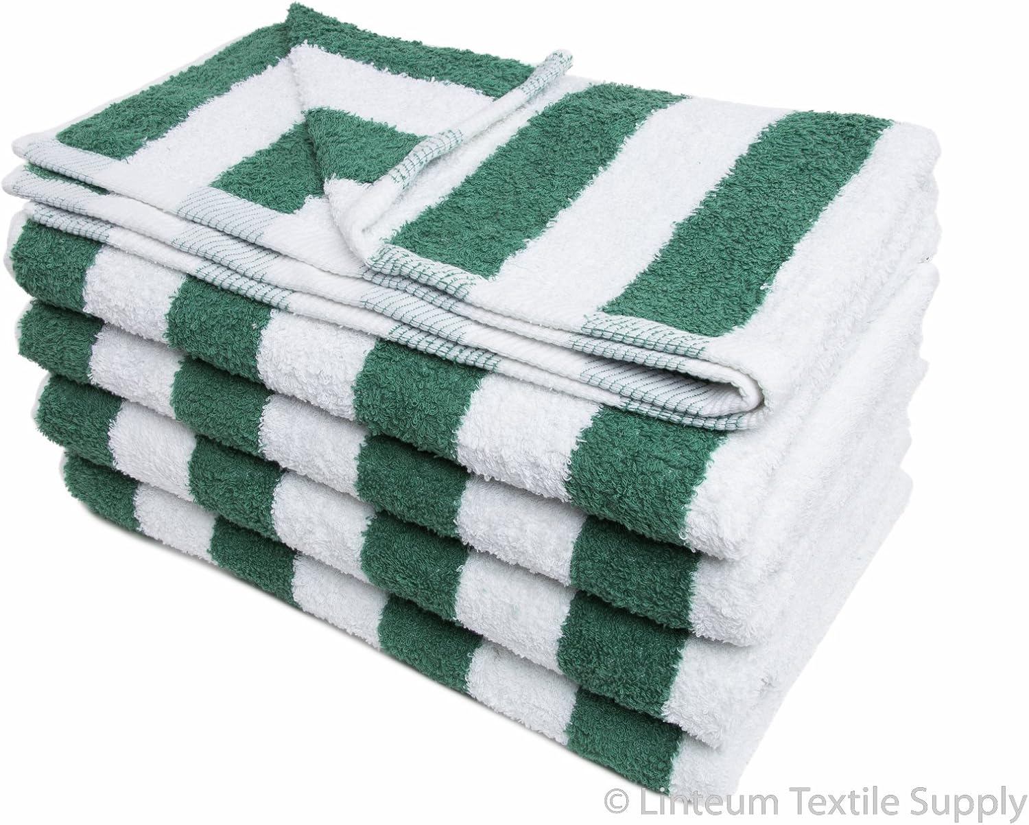 Linteum Textile 100 Cotton Beach Cabana Stripe Pool Towels