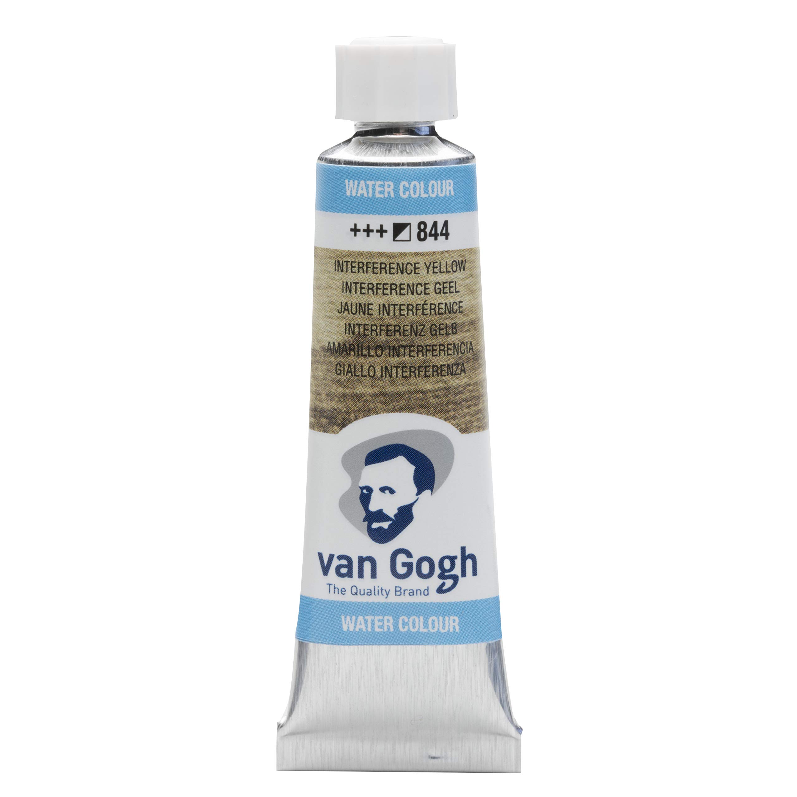 Van Gogh Watercolour Paint, 10ml Tube, Interference Yellow 844