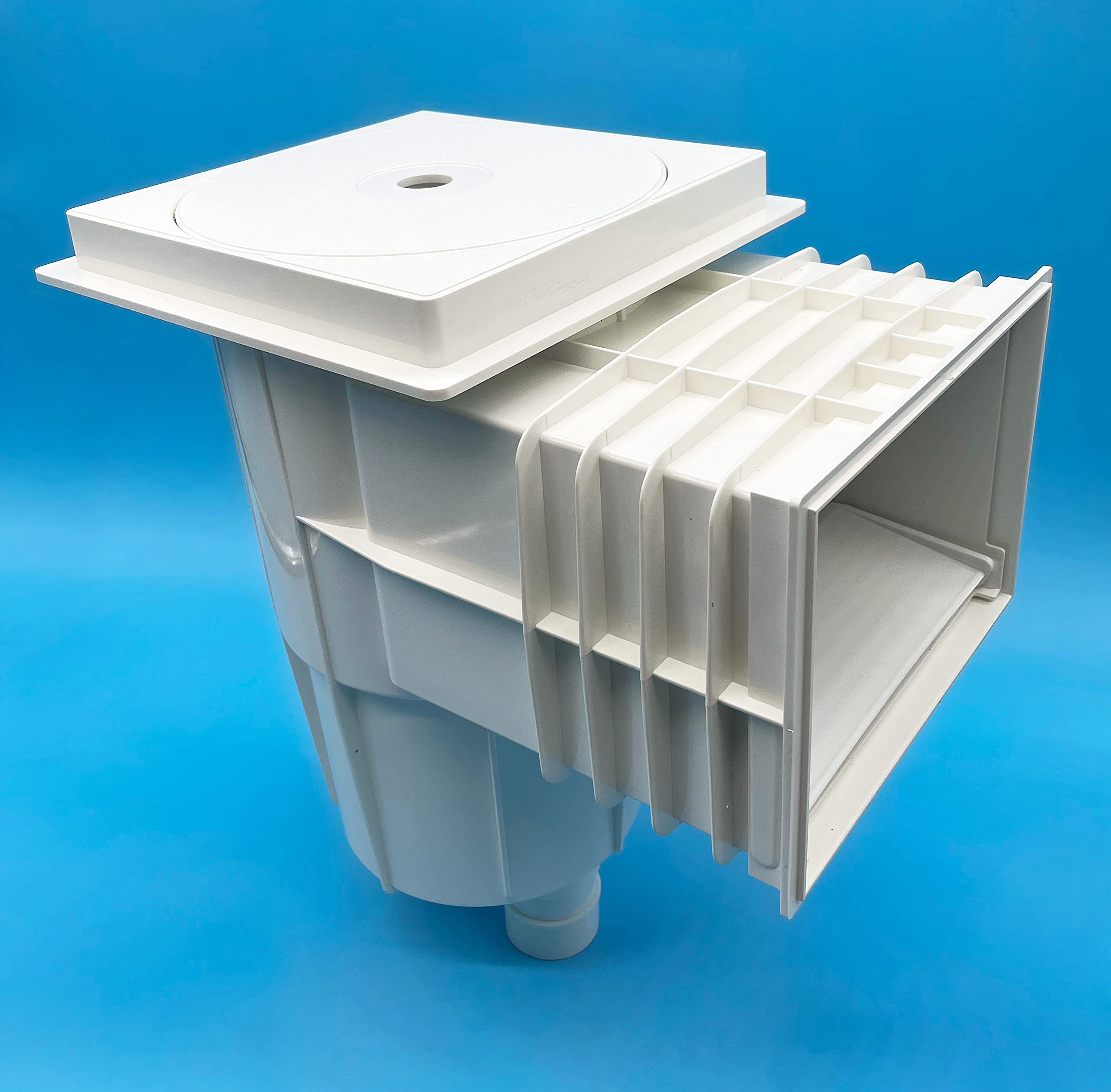 PI Skimmer Estándar 15 L Piscinas | Boca y Tapa Circular | PoolIberica