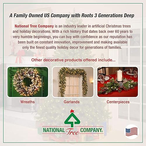 Miniatura 5 de Nacional Árbol 4foot Kincaid Spruce árbol con 100luces de Multicolor kcdr-40rlo-s