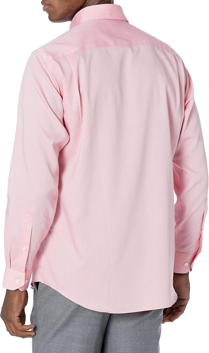 Buttoned Down Men's Tailored-Fit Button-Collar Pinpoint Non-Iron Dress Shirt
