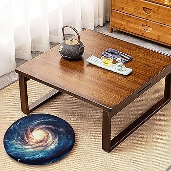 Amazon.co.jp: 座布団 椅子用 渦巻銀河の壁紙 クッション 低反発