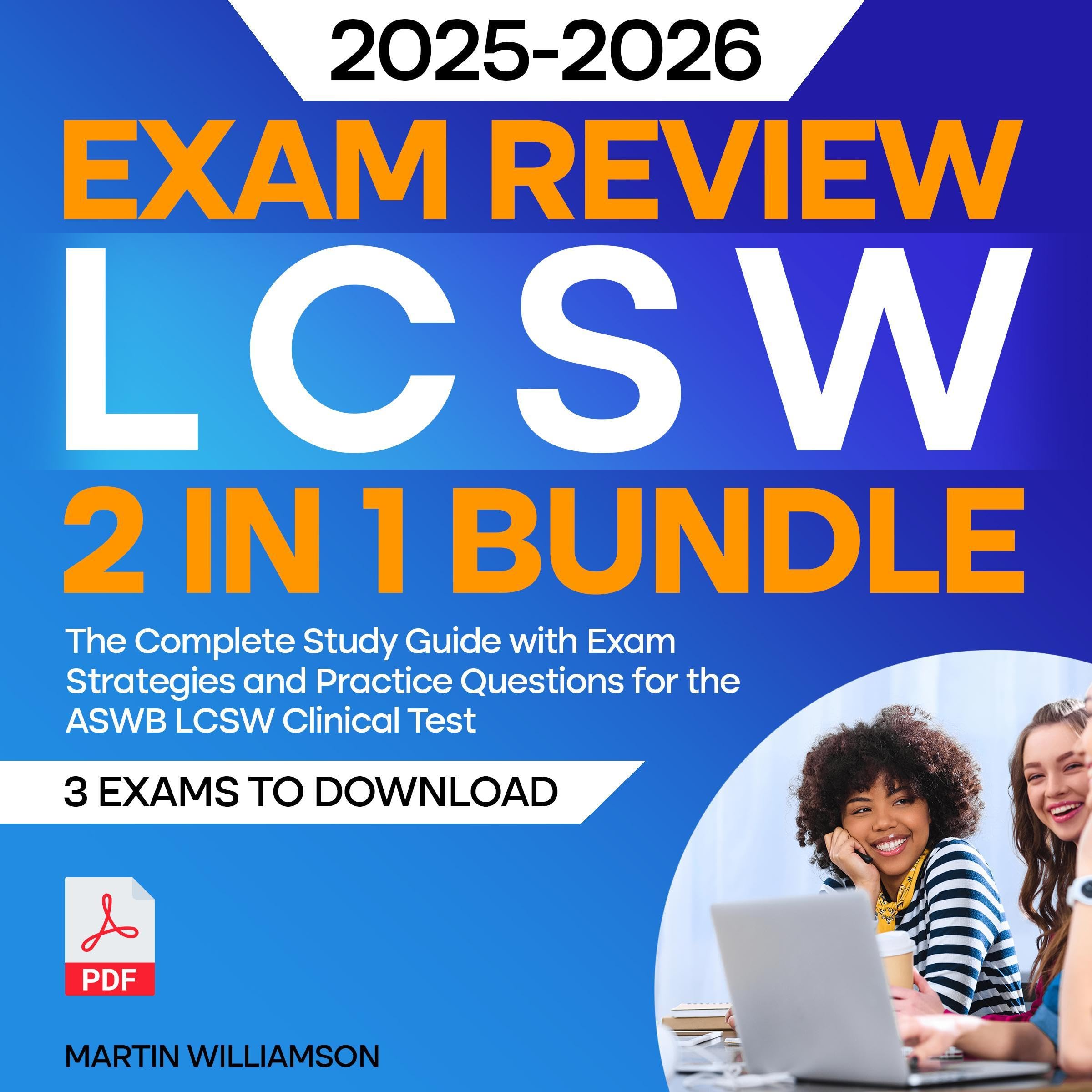 Cover art for LCSW Exam Review – 2 in 1 Bundle