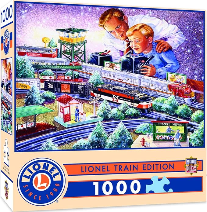 MasterPieces Lionel 1000 Puzzles Collection Lionel Thanks