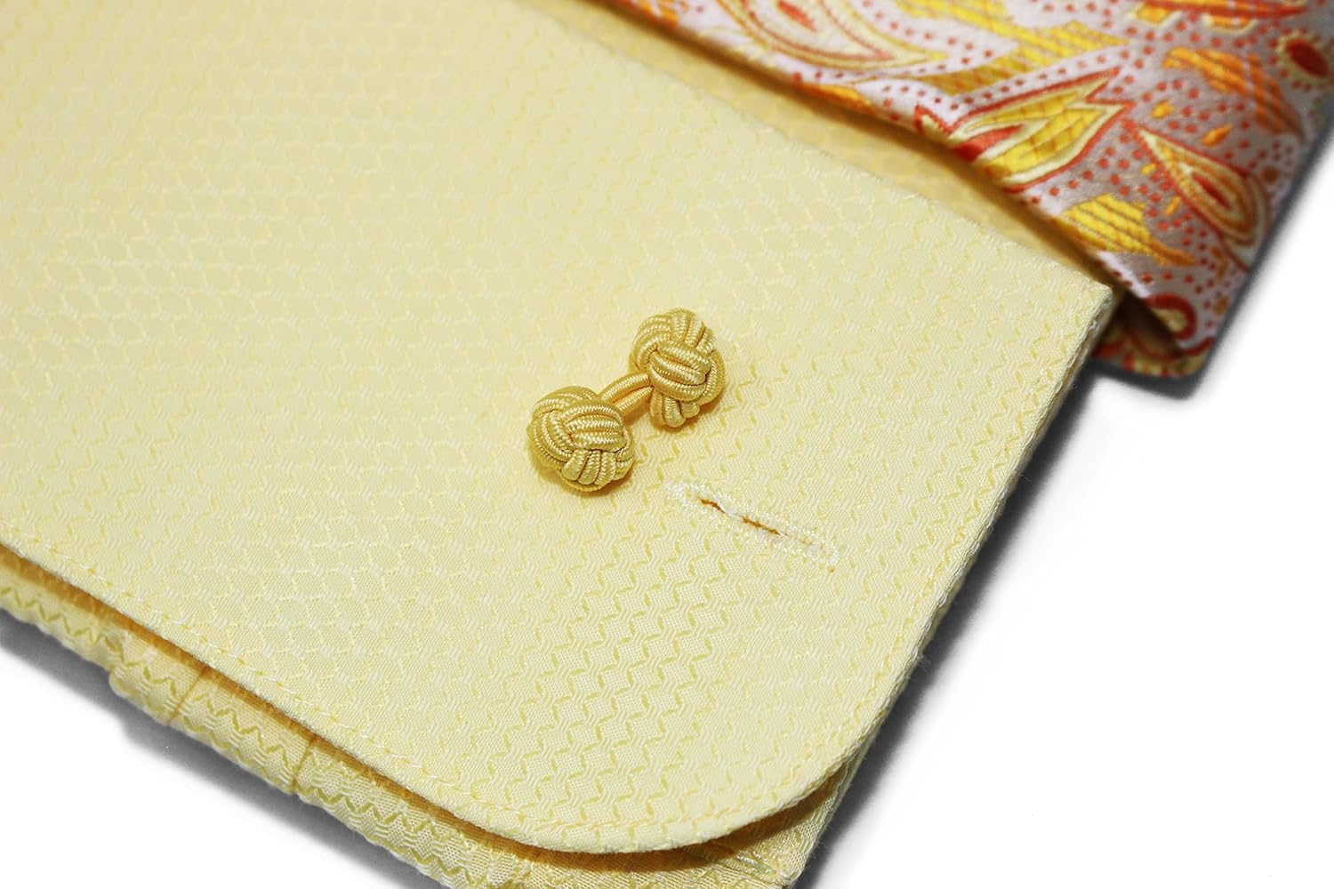 C. Allen Men's Solid Micro Pattern Regular Fit Long Sleeve Dress Shirts with Tie Hanky Cufflinks French Cuffs Combo