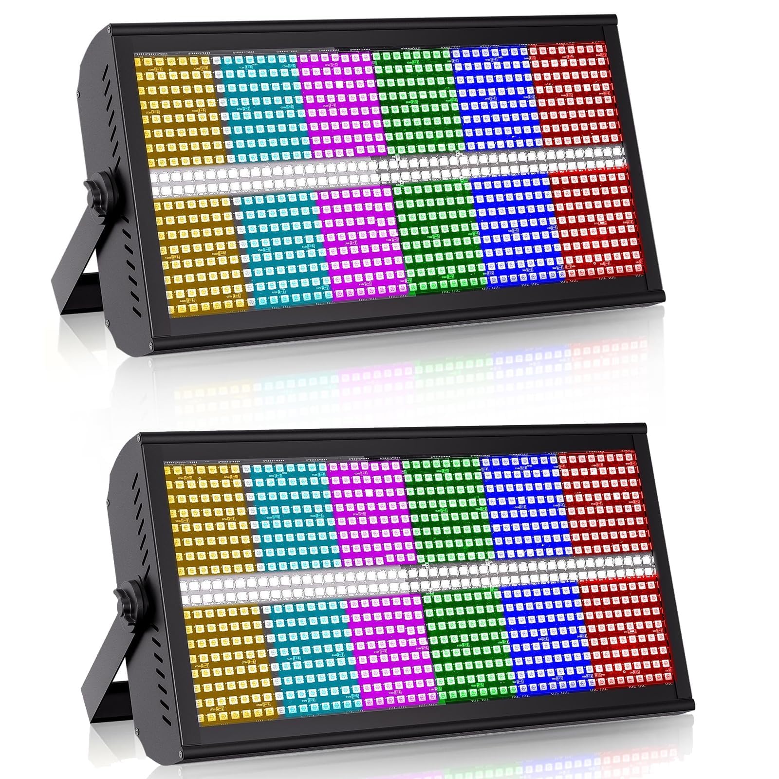 Amazon.com: 2 PCS Stage Light Effect Light 200W 768LEDs RGB Dj