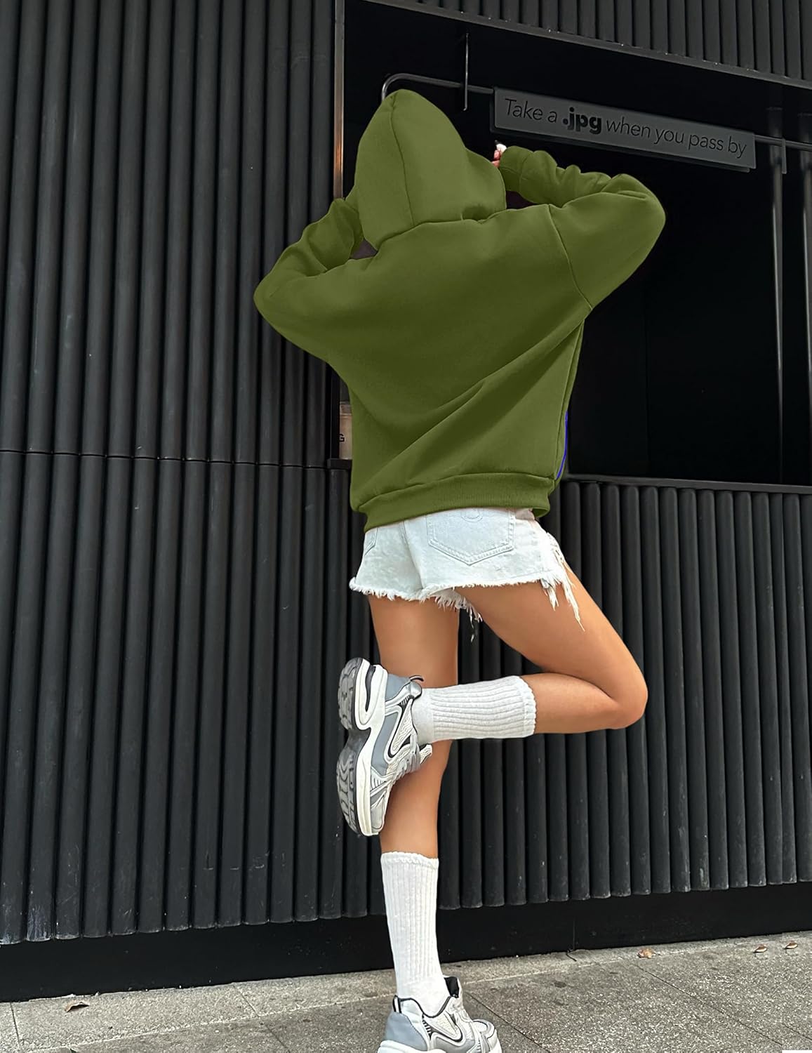 Graphic Hoodies for Women Y2K Trendy Sweatshirt with Pocket Ladie Streetwear Cool Fleece Pullover - Image 6