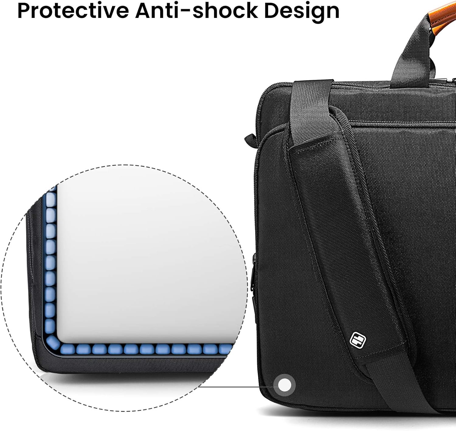 Nеw Dеаl tomtoc 360 Protective Laptop Shoulder Bag for The New Razer Blade Pro 17, HP ENVY Laptop 17 Inch, Dell Inspiron 17 3000 Laptop, ASUS ROG ZEPHYRUS S 17.3 Inch, Notebook Bag with Accessory Pocket