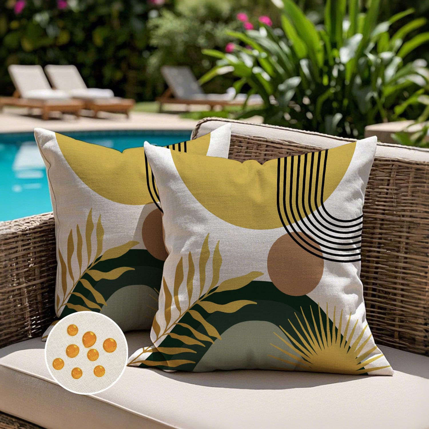 Tuinkussens 50 x 50 cm in Diverse Kleuren