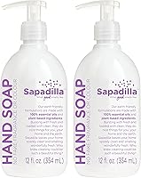 Vista 8 de Sapadilla Jabón de manos líquido biodegradable de pomelo + bergamota, bomba de 12 onzas, (paquete de 1)