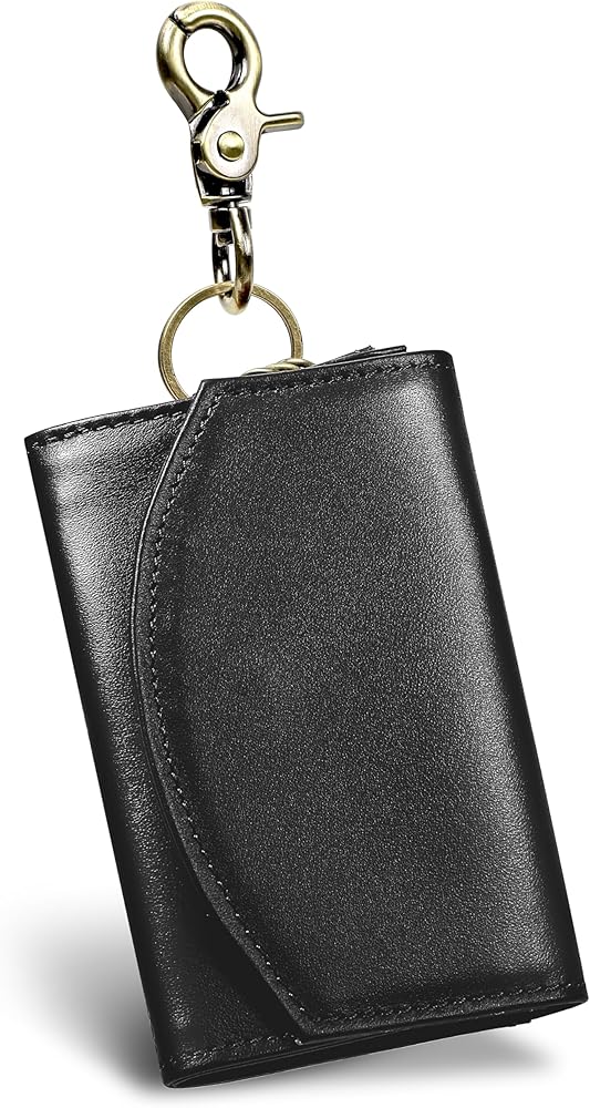 Amazon | [Tomjen] キーケース メンズ 本革 【財布一体型キーケース