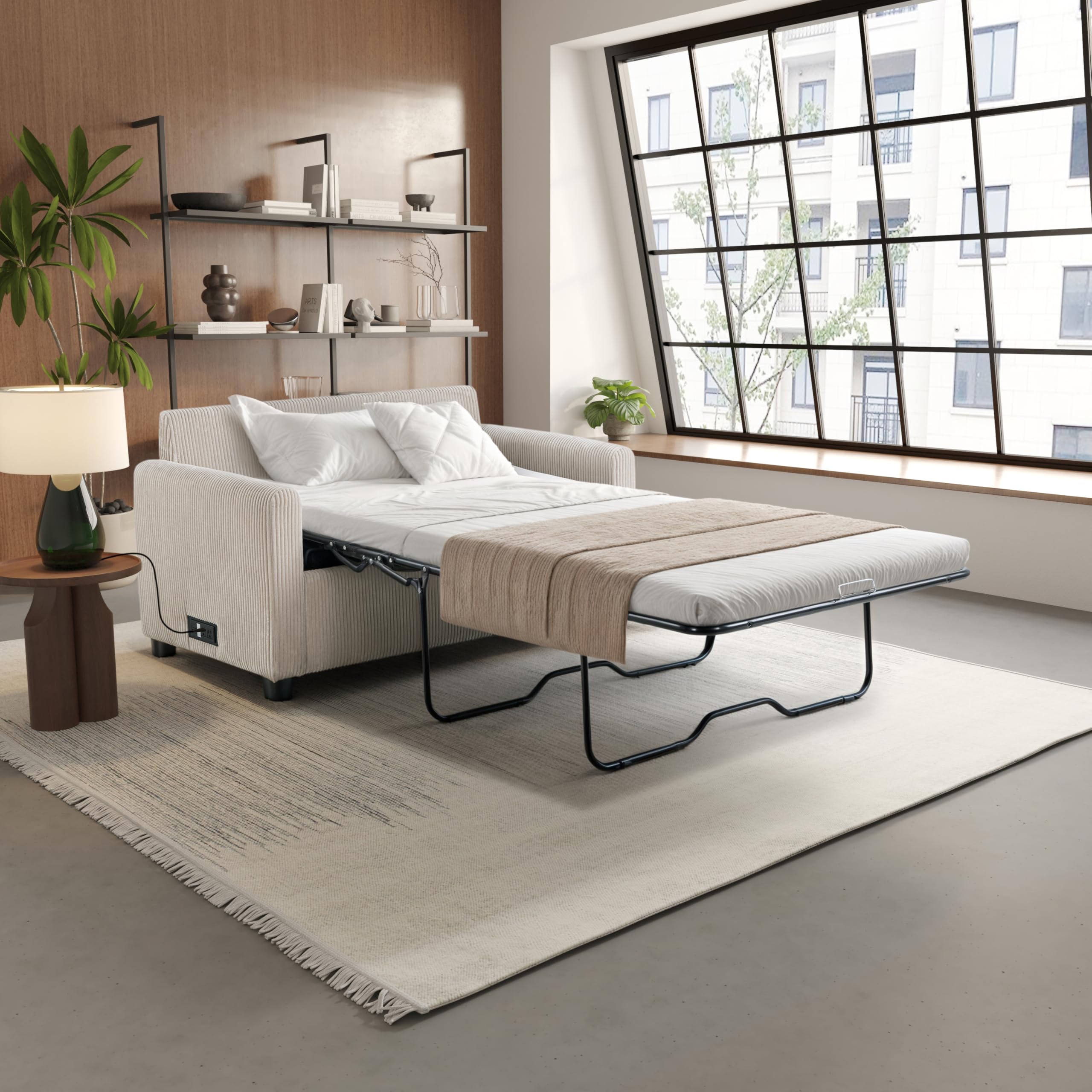 Serta Darnold Sleeper Loveseat