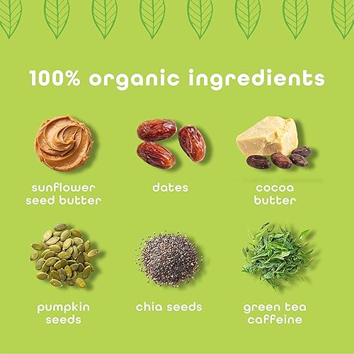 Vista 28 de The Feel Bar - Barras funcionales de proteína vegetal Barras de proteína de 2 onzas (paquete de 6) Apto para el intestino Vegano, sin gluten