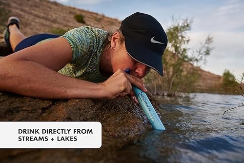 Miniatura 5 de LifeStraw Personal Water Filter for Hiking, Camping, Travel, and Emergency Preparedness