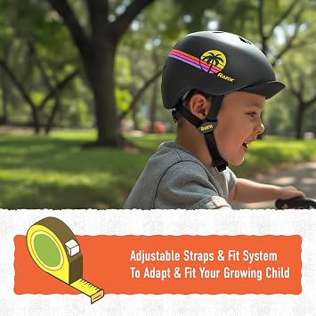 BERN Nino Razor Kids Bike & Skate Helmet