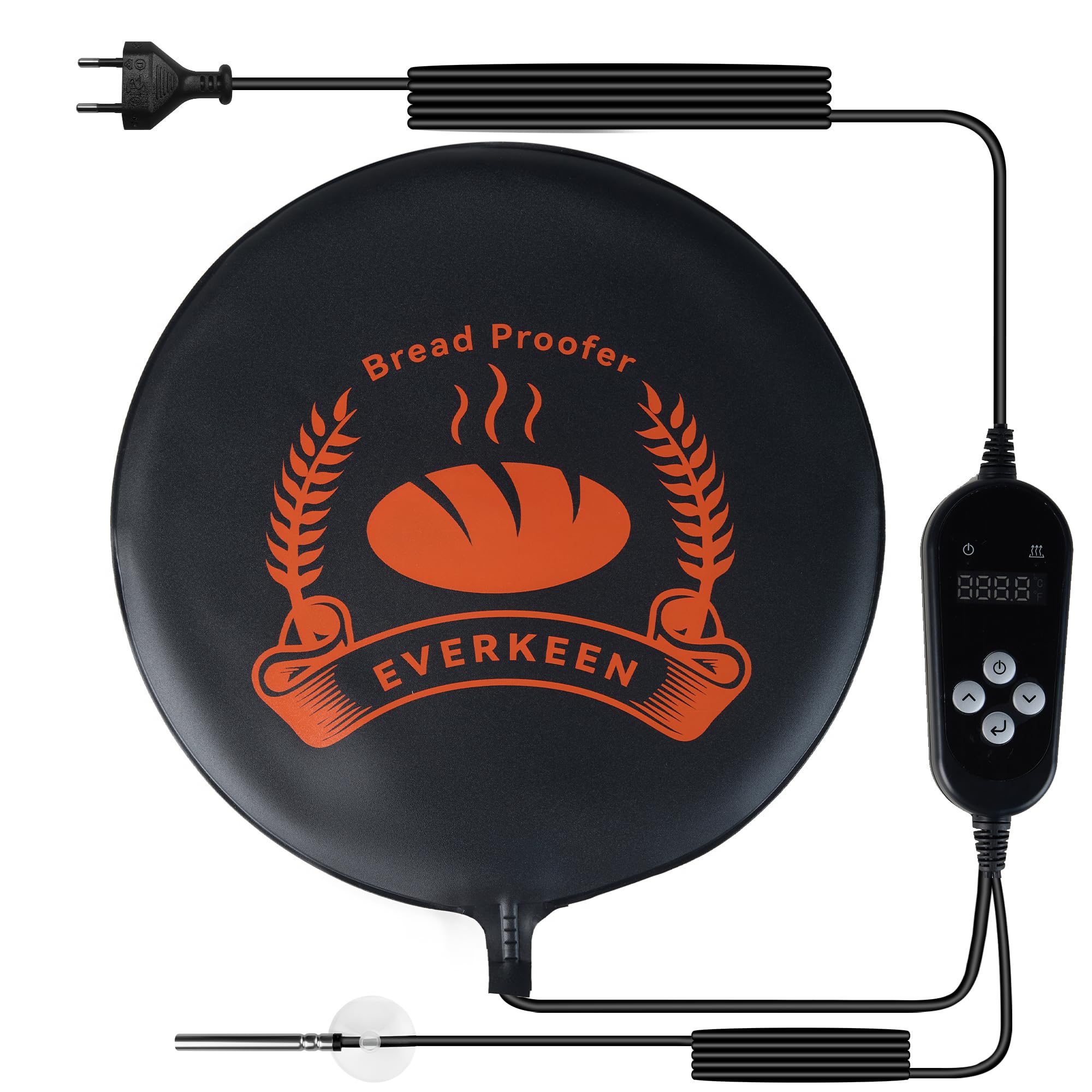 Tapis chauffant levain avec thermostat pour réguler la température du pain