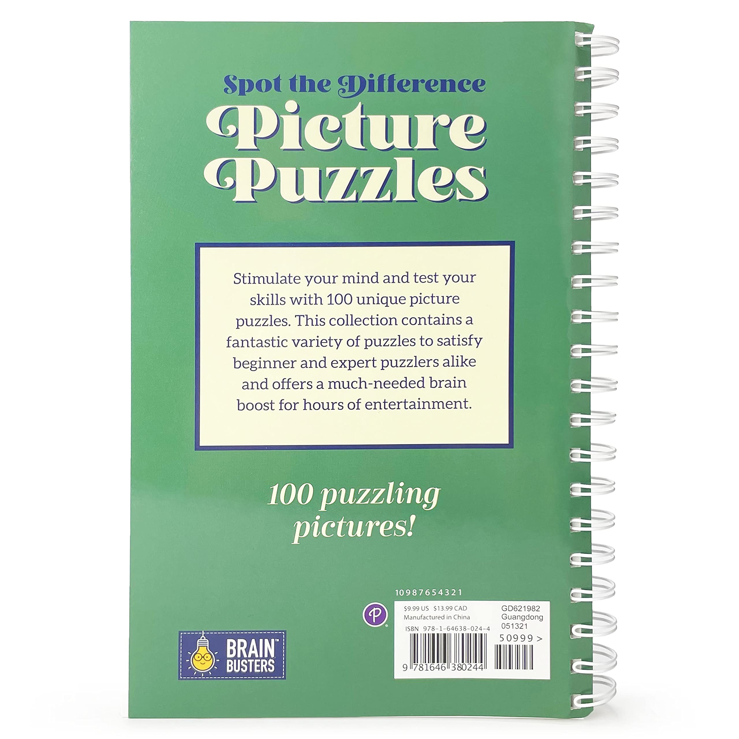 Picture Puzzles Spot the Difference More Than 1,000 Differences to