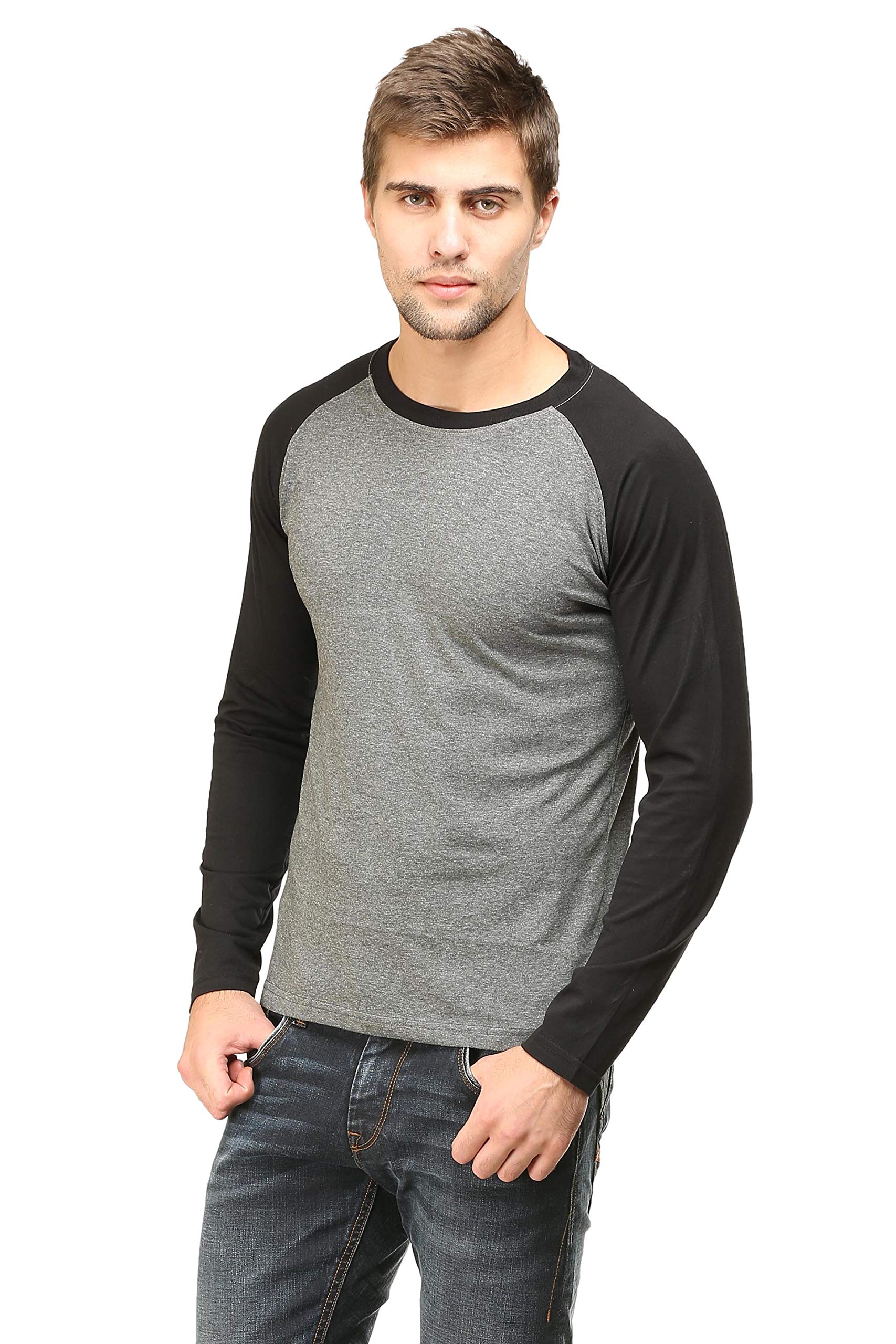 Men's Full Sleeves Raglan Baseball T-Shirt