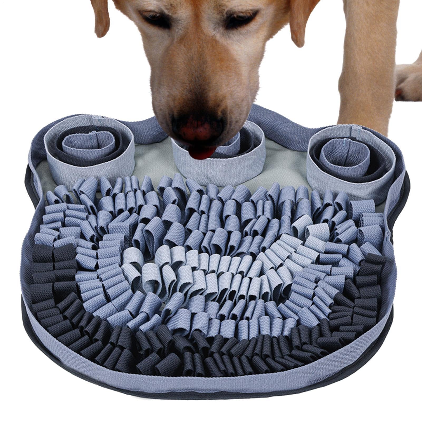 Schnüffelteppich für Hunde 49 cm x 49 cm Gehirntraining Puzzle Spielzeug