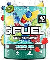 Vista 14 de G Fuel Miami Nights 2.0 - Bebida energética en polvo, mezcla de cafeína preentrenamiento para juegos, amino de enfoque sin azúcar, vitamina +
