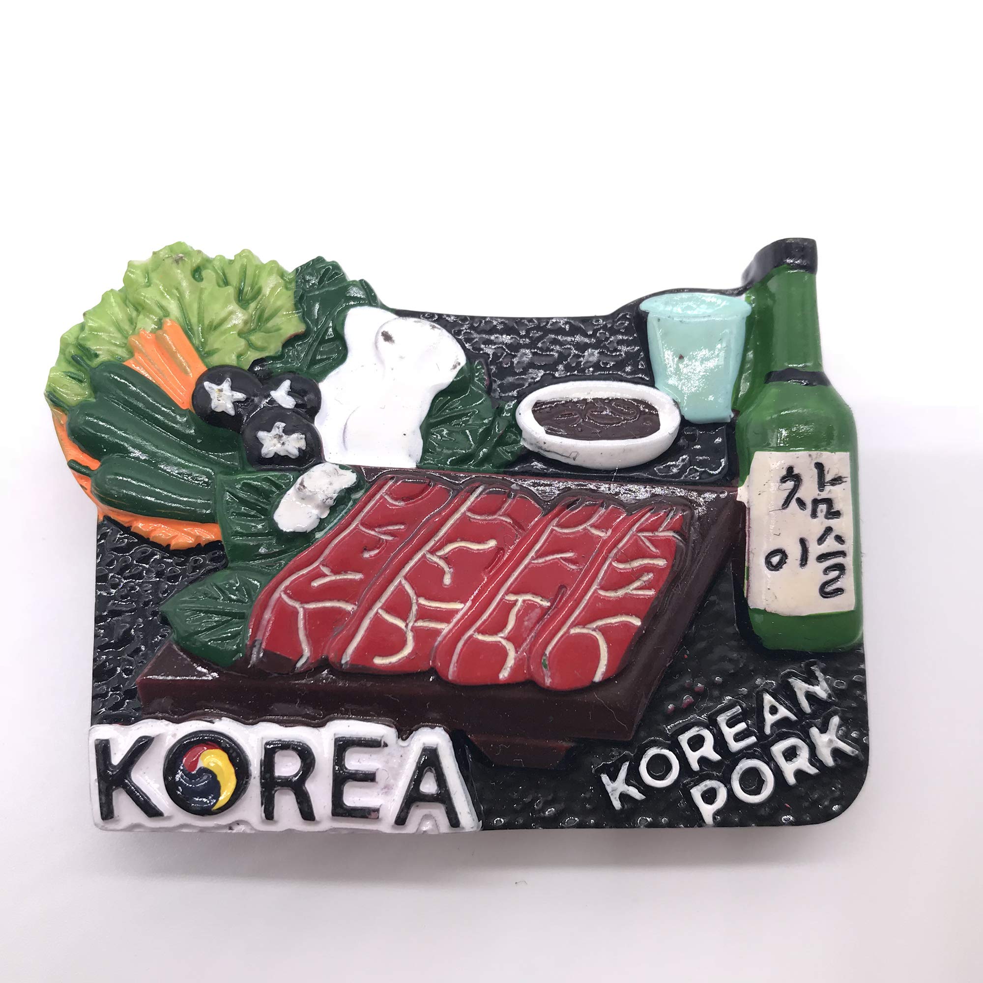Corea Frigorifero Adesivo In Resina 3d Stereo Frigo Magnete ... - Alibaba