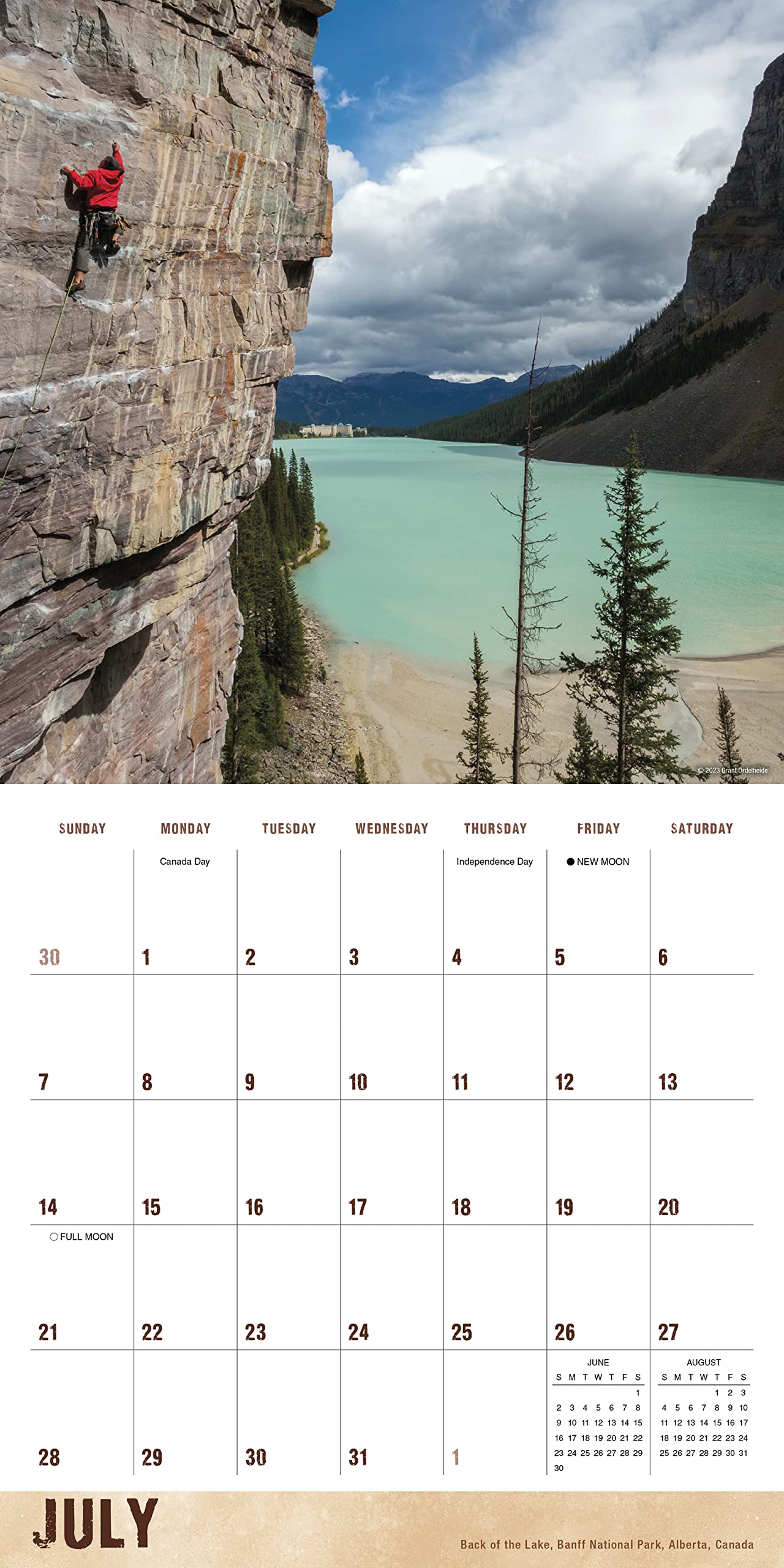 Amazon.com: Climbing the Walls 2024 Wall Calendar, 12" x 12" : Office  Products