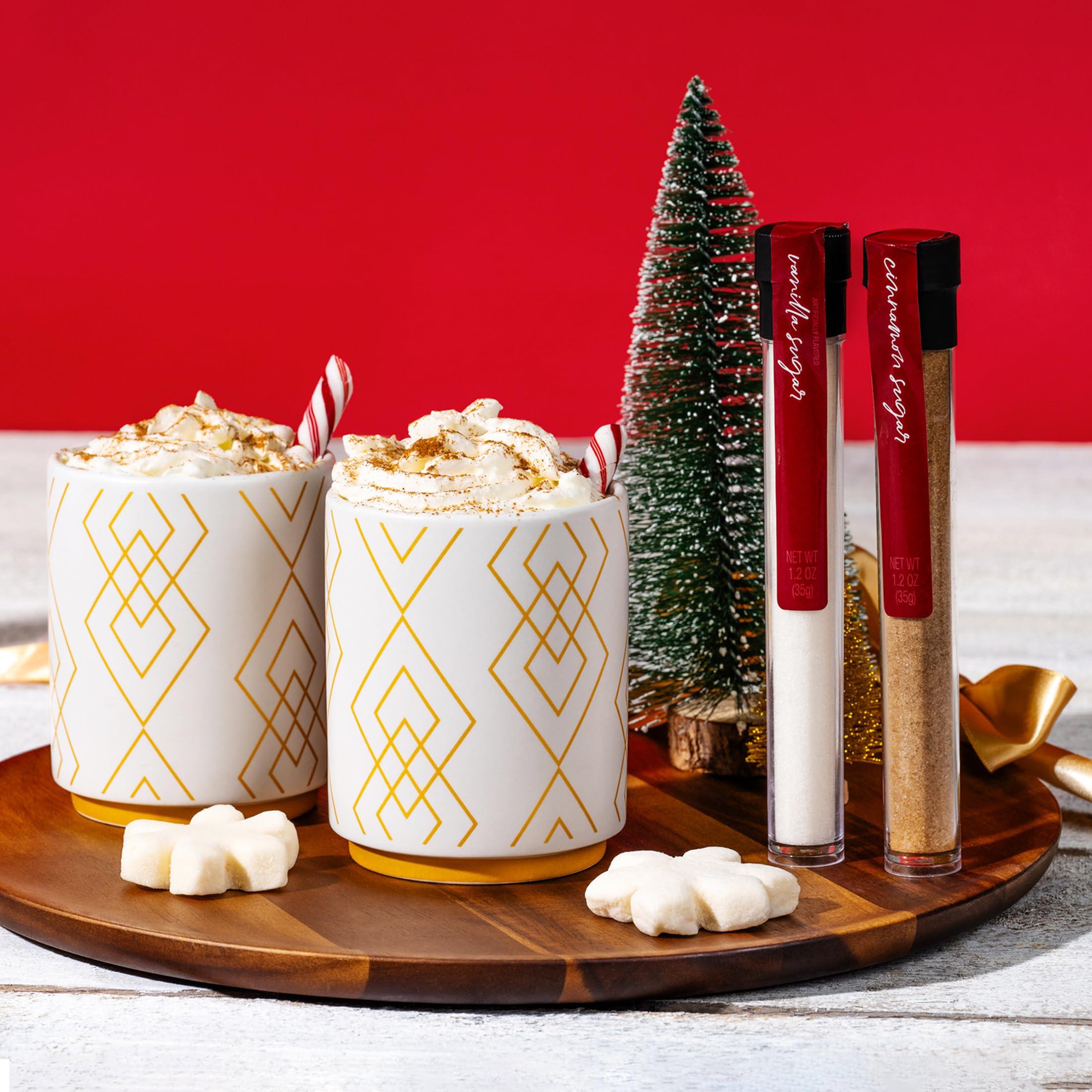 Amazon.com : Hot Cocoa for Two Gift Set Made with Ghirardelli