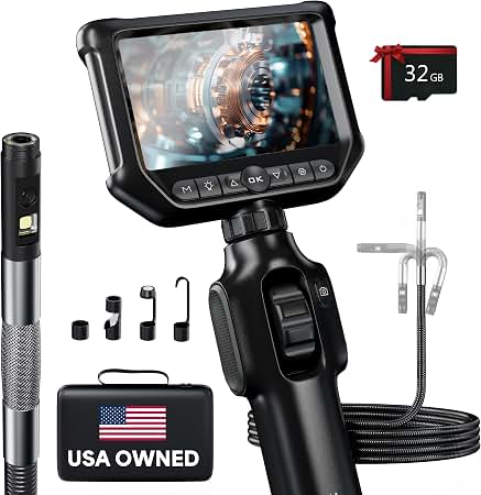 Amazon.com: Teslong TD500 Articulating Borescope for Mechanic
