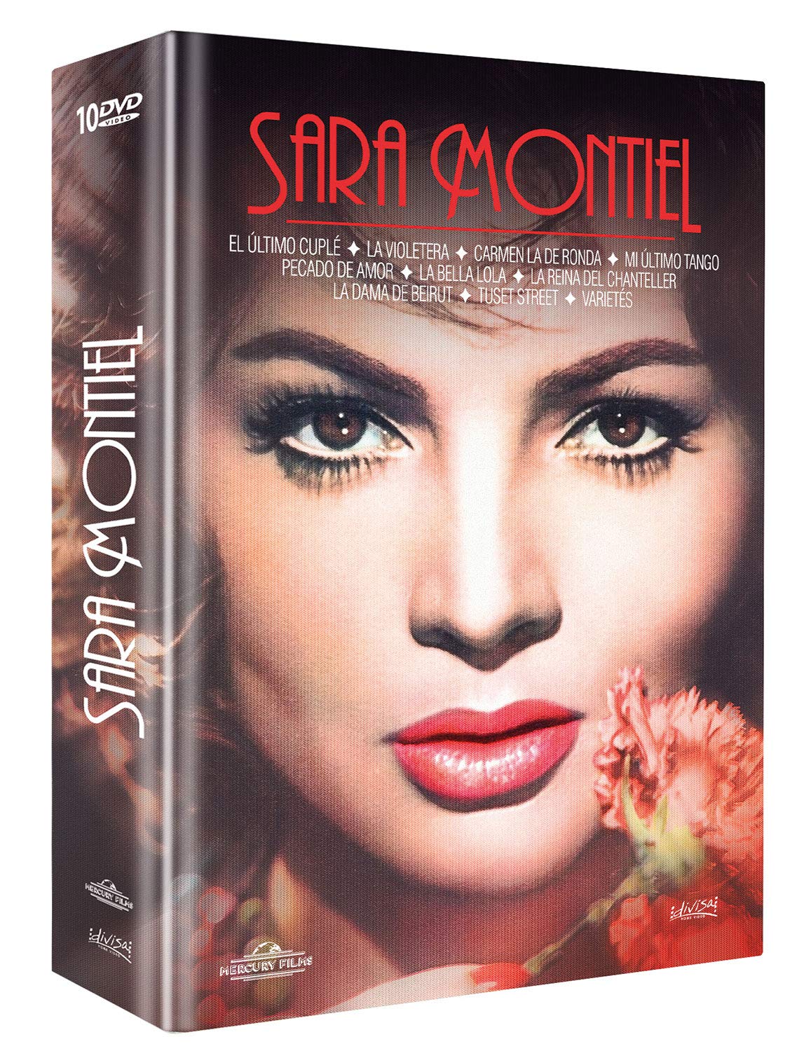 Sara Montiel Pack 10 peliculas: El ultimo cuple / La Violetera / Carmen la de Ronda / Mi ultimo tango / Pecado de amor / La bella Lola / La Reina del Chantecler / La dama de Beirut/ Tuset street