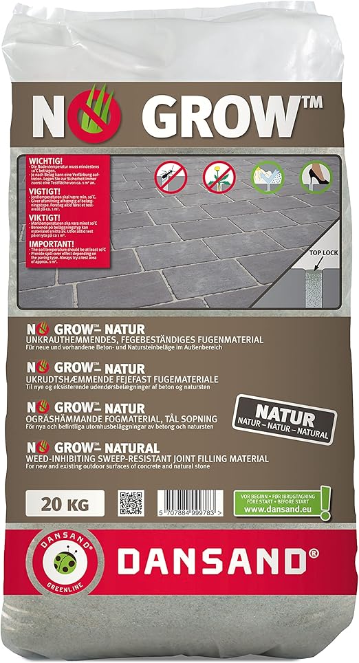 Dansand No Grow 20kg Easy Fix Brush in Polymeric Sand Paving Sand