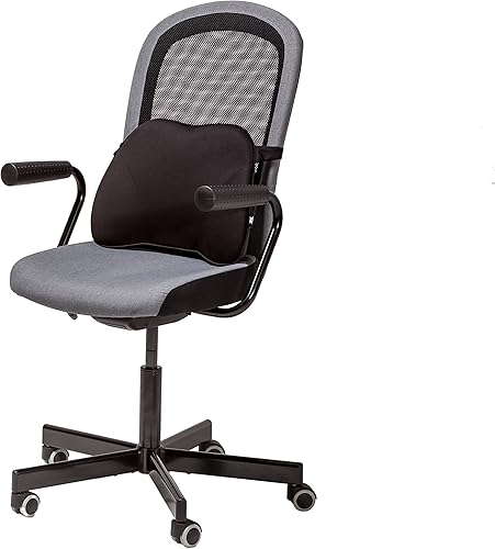 Miniatura 5 de Castle Squire - Respaldo de espuma viscoelástica firme para la parte inferior de la espalda, almohada de apoyo lumbar con acolchado de espuma densa