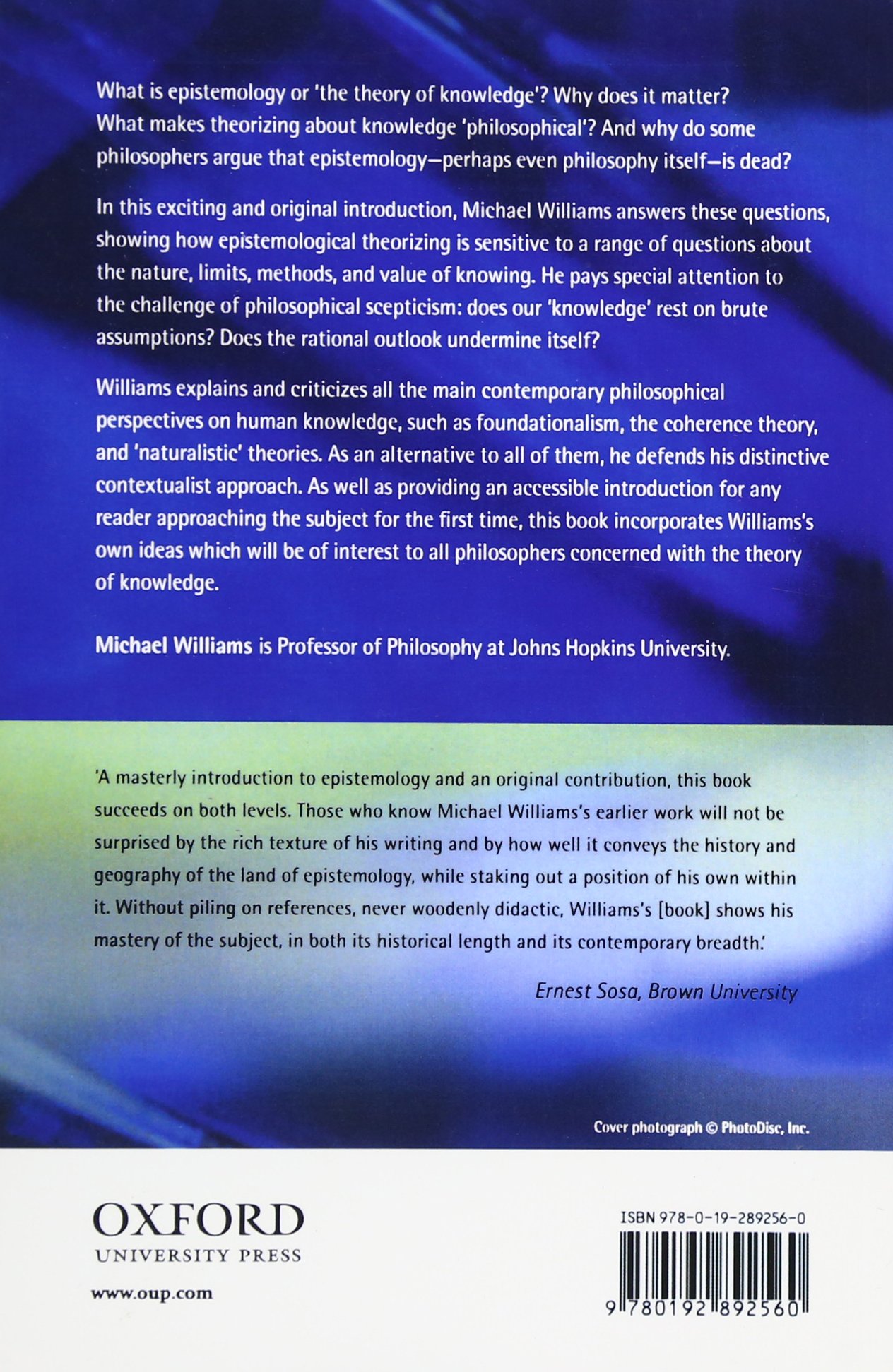 Problems Of Knowledge: A Critical Introduction to Epistemology