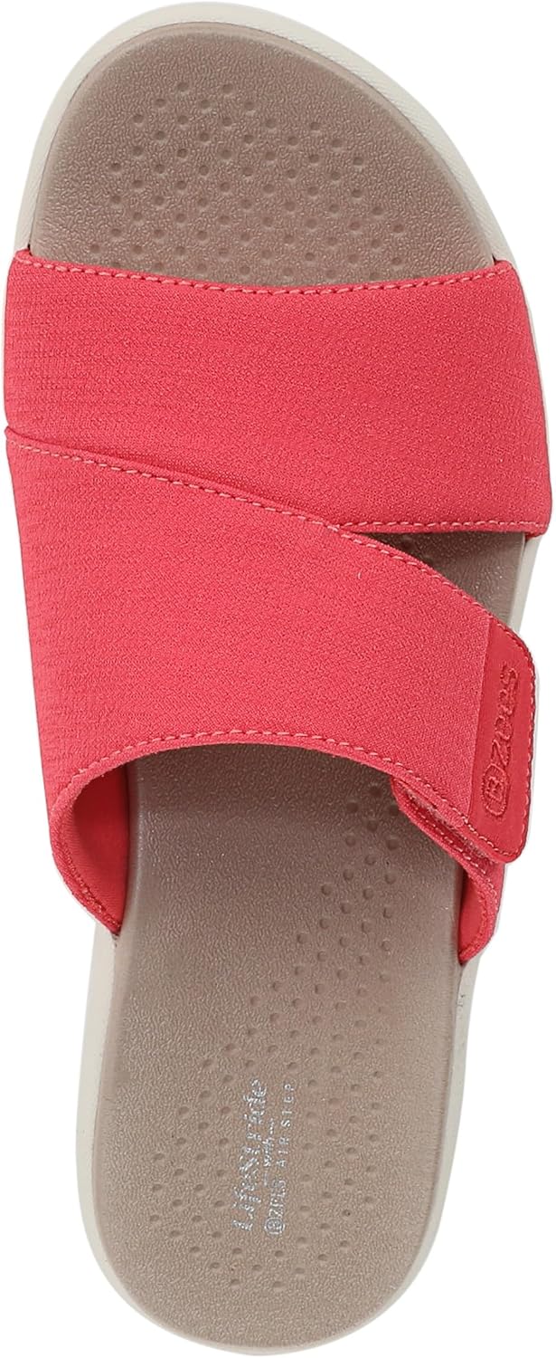 LifeStride Women's Carefree Machine Washable Comfort Wedge Sandal