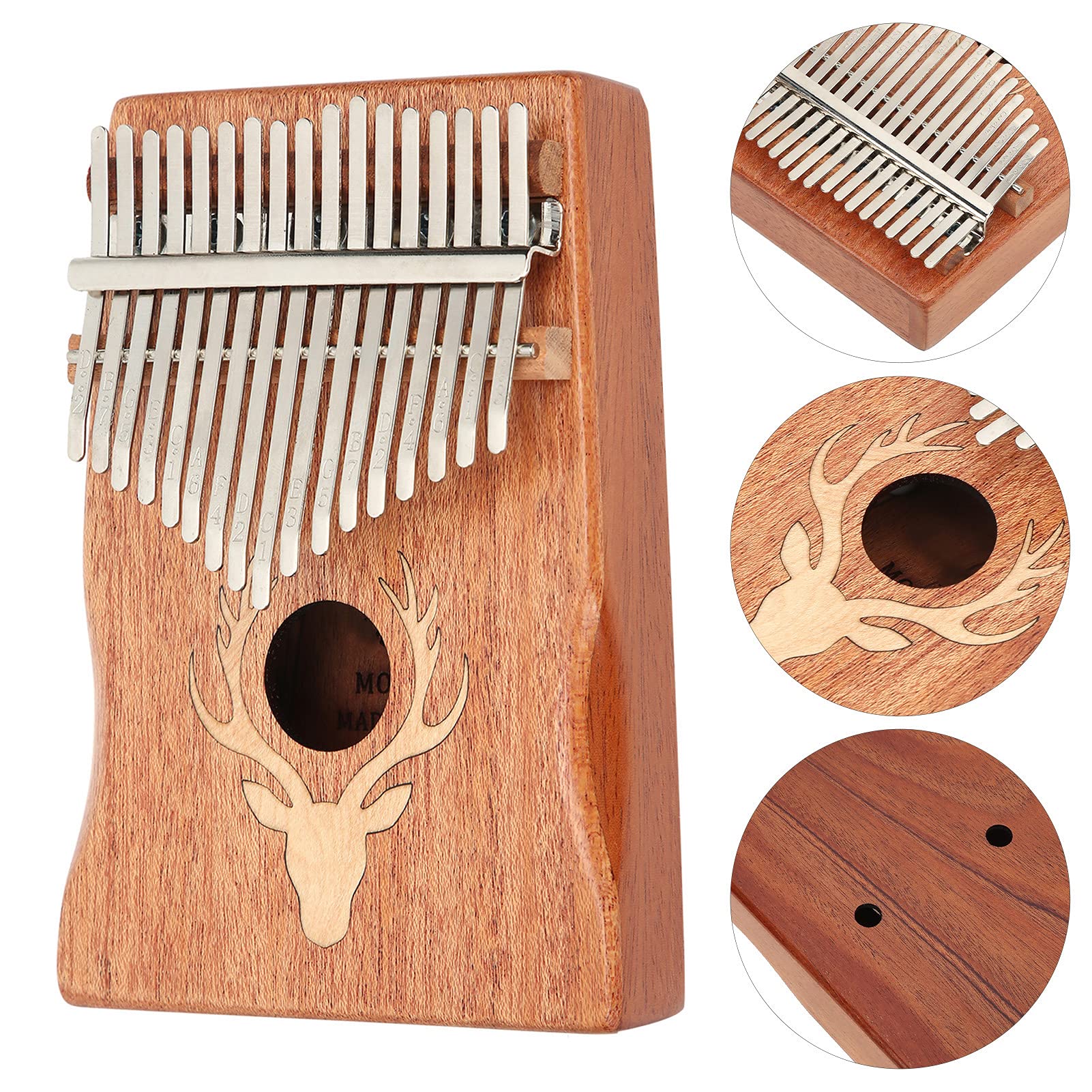 17 tasti Kalimba Thumb Piano Mini strumento musicale portatile giocattolo regalo di compleanno