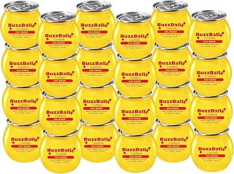 BuzzBallz Chili Mango, Ready to Drink Spicy Margarita, 24x200ml, Party Pack