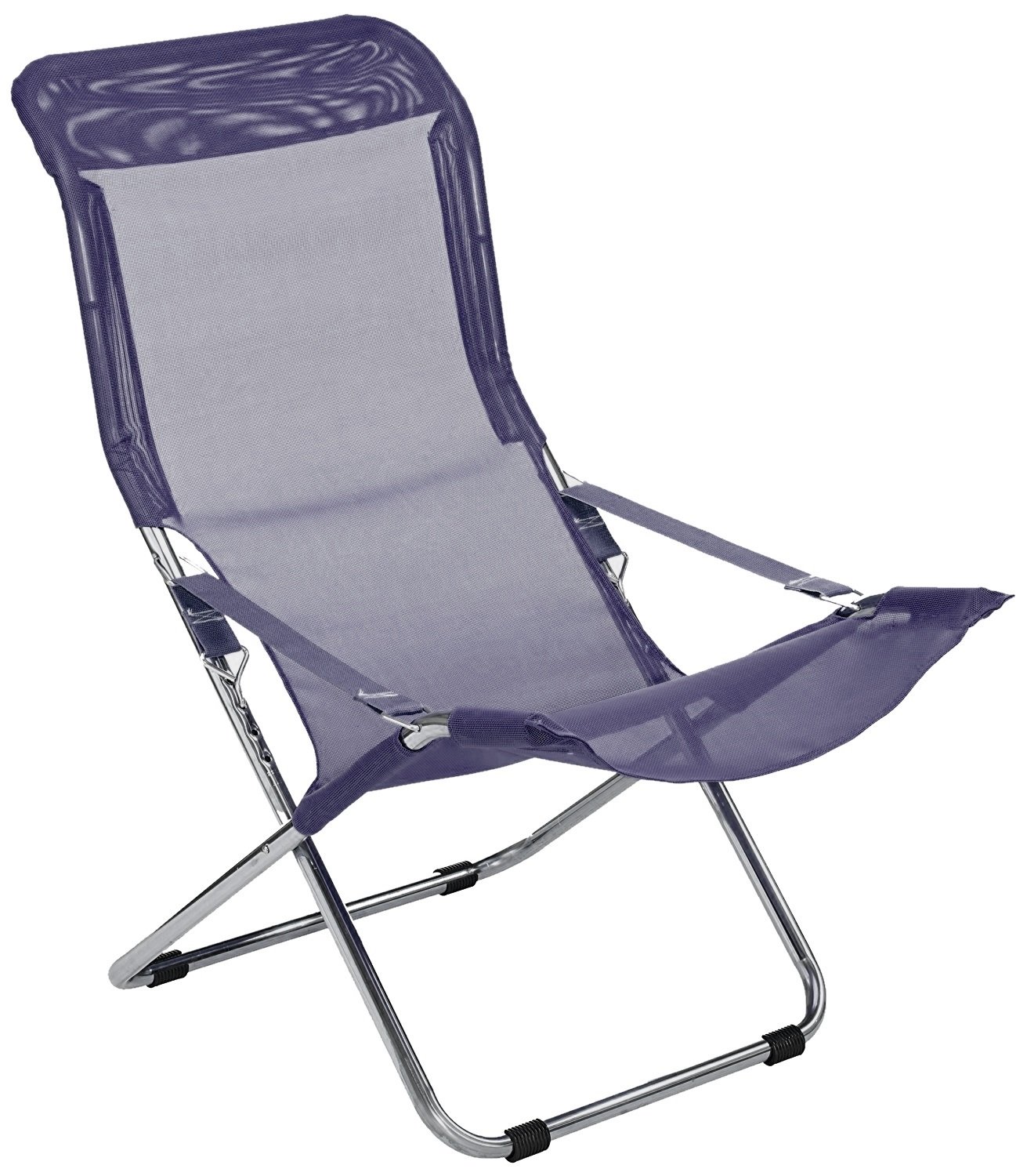 Poltrona Sdraio Fiesta Relax - Regolabile 3 Posizioni, Telaio Acciaio, Tela Texfil - Foto 14