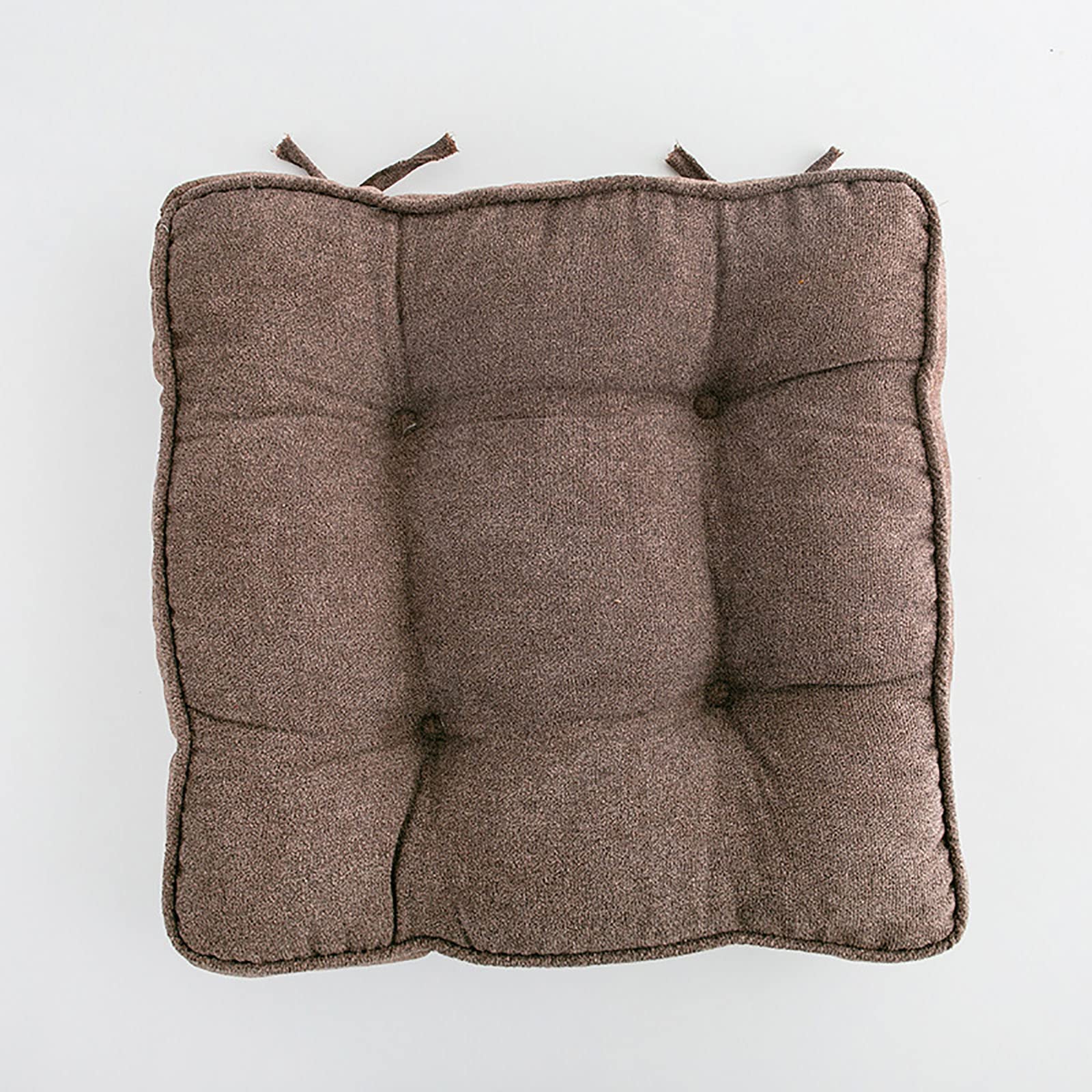Almohadillas de asiento suaves de franela de 45x45 cm para aliviar sillas duras del comedor