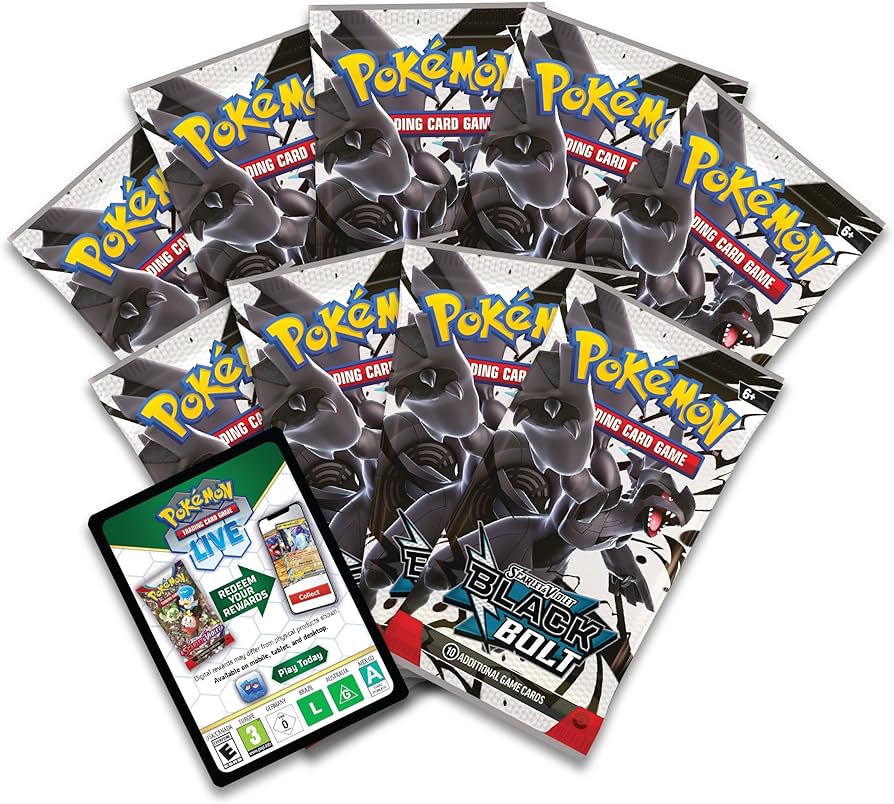 ブラックボルト　10box Pokemon Black Volt 81IDx0mHs0L._AC_UF894,