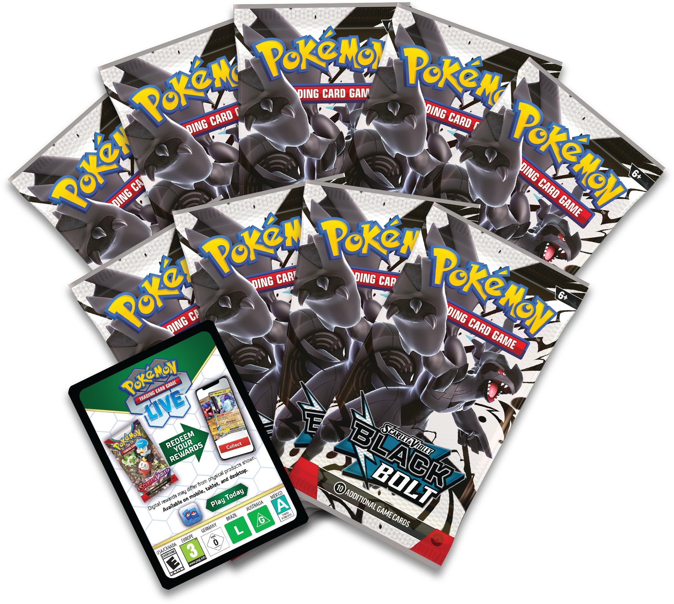 Amazon.com: Pokemon TCG Scarlet & Violet 10.5 Black Bolt
