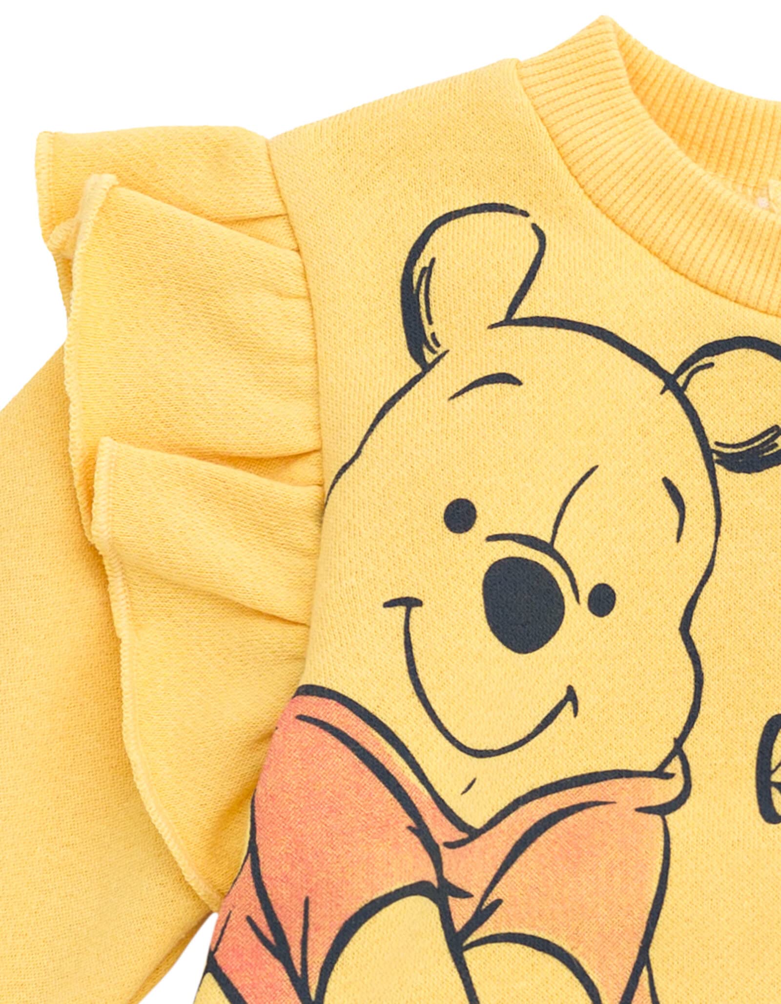 Disney Minnie Maus Winnie the Pooh Rapunzel I-Aah Piglet Sweatshirt und Hose Set Neugeborenes Kleinkind Winnie Puuh 3-6 Monate, Winnie Puuh, 3-6 Monate