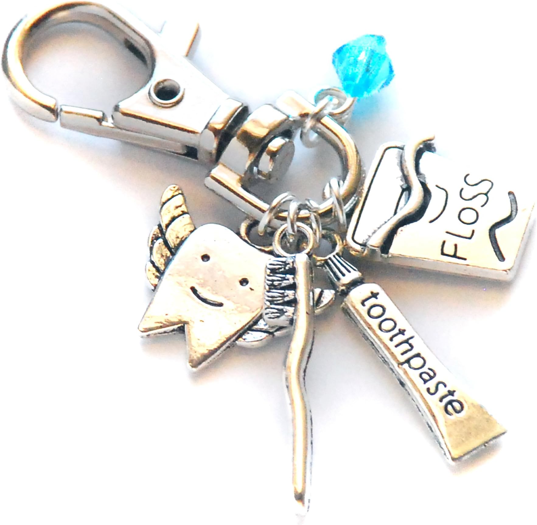 Dental Hygienist Gift Tooth Fairy Charm Accessory Clip