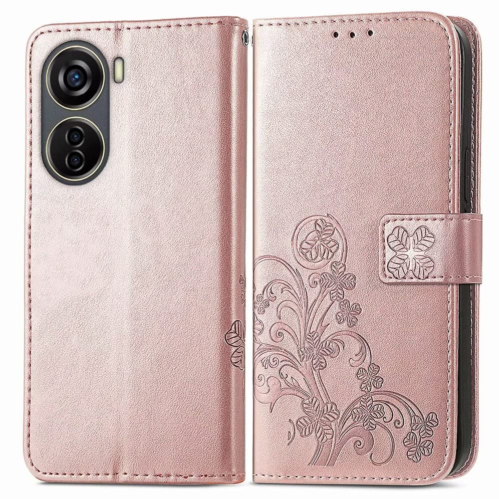 Custodia Protezione Schermo Antifurto RFID Custodia Portafoglio Per Oppo A17 4G - Flip Con Slot Carte, Chiusura Magnetica E Supporto Stand, Nera Protezione RFID Per Carte Di Credito