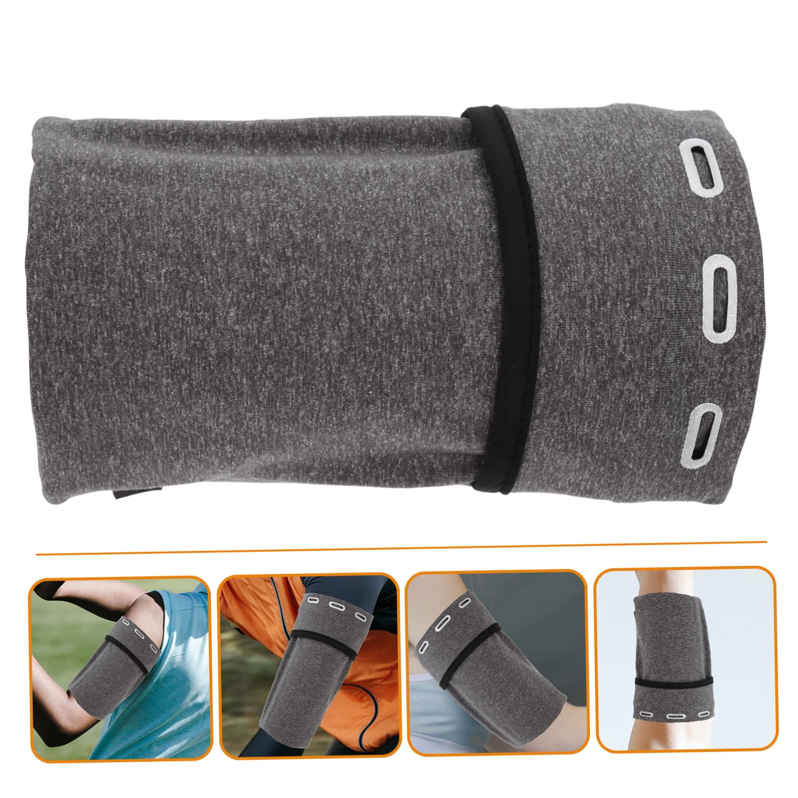 DOITOOL 4piezas Deportivo para Teléfono Móvil Bolsa De Brazo para Correr y Ejercicio Accesorio De Almacenamiento para Actividades Al Aire