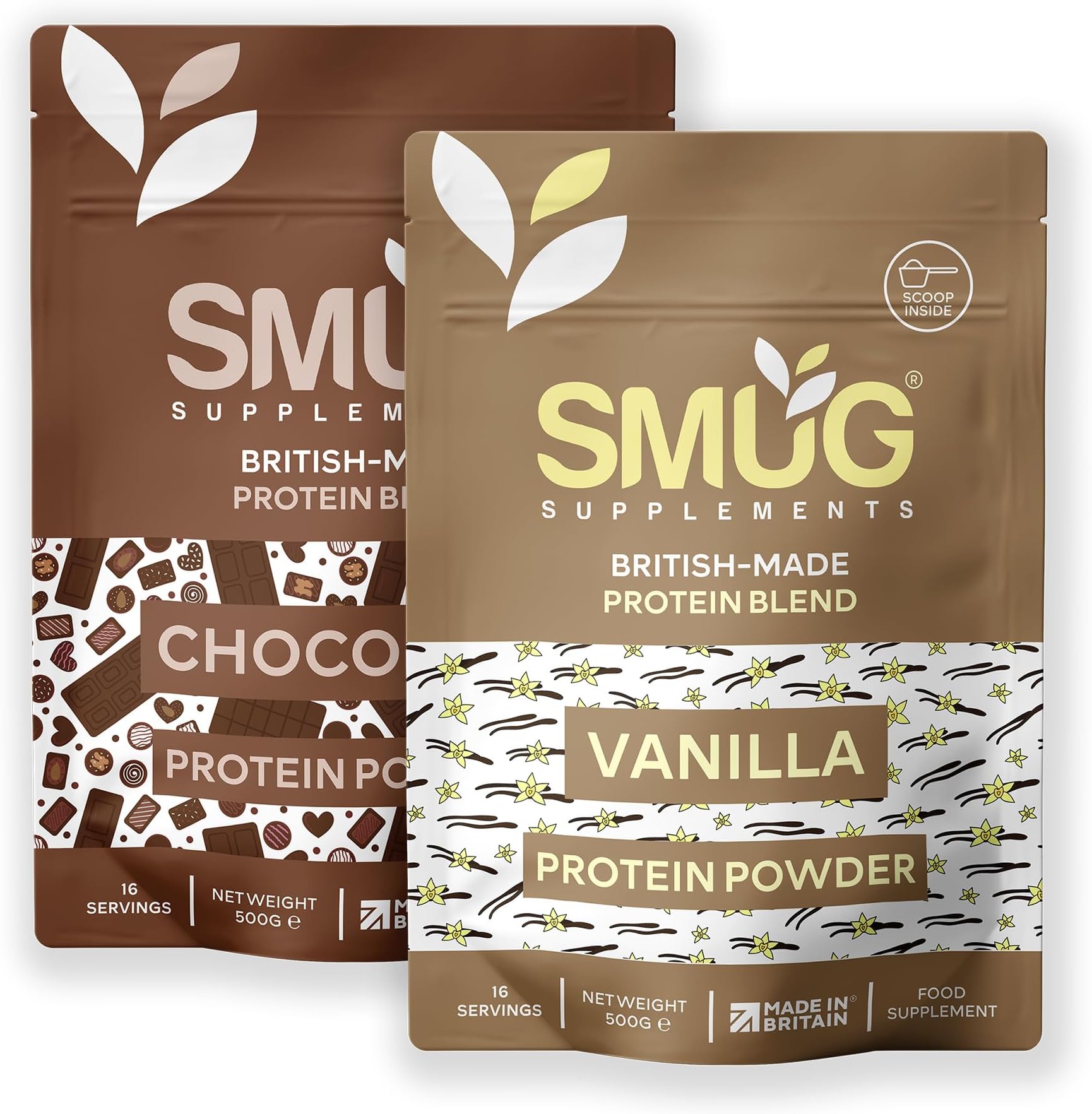 Low Calorie Protein Powder - Banana, Chocolate, Strawberry or Vanilla - Diet Protein Shake - Only 117 Calories - Low Carb and Keto Friendly (Mixed)