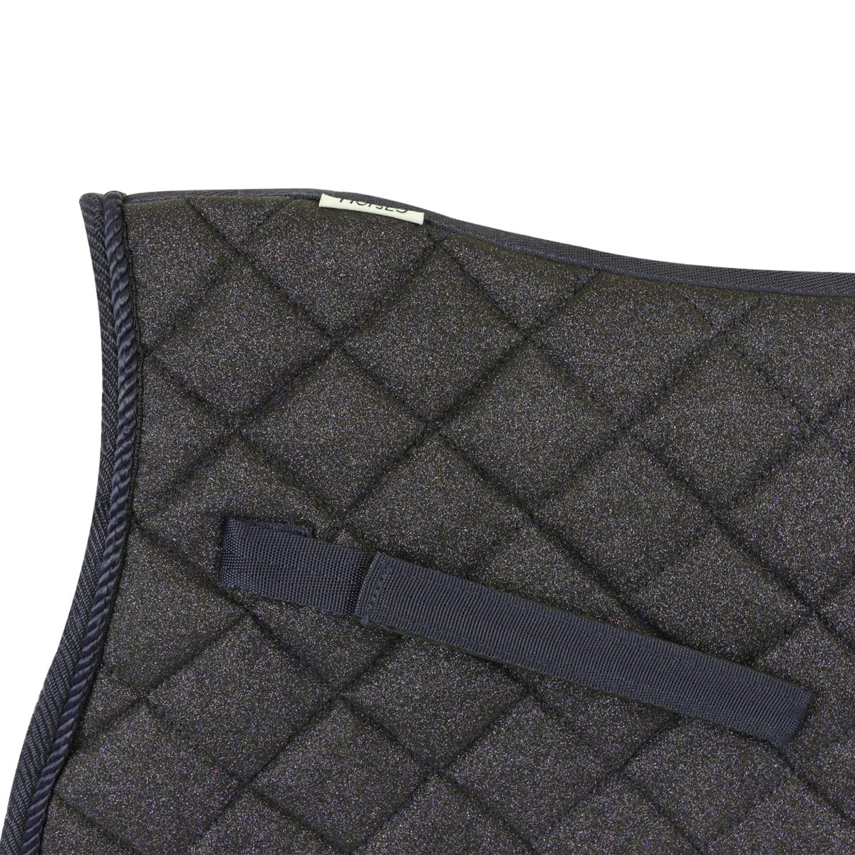 Horses Set Sottosella Salto+Cuffietta Bright, Stile e Comfort per Il Tuo Cavallo da Tosoni Selleria (Blu, Full)