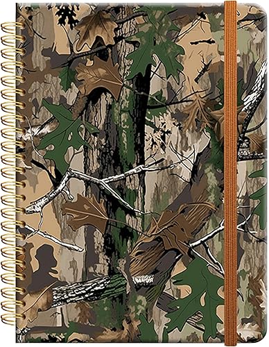 Cuaderno de escritura en espiral a rayas, diario universitario forrado de tapa dura A5 para mujeres y niñas, encuadernación fuerte de doble alambre