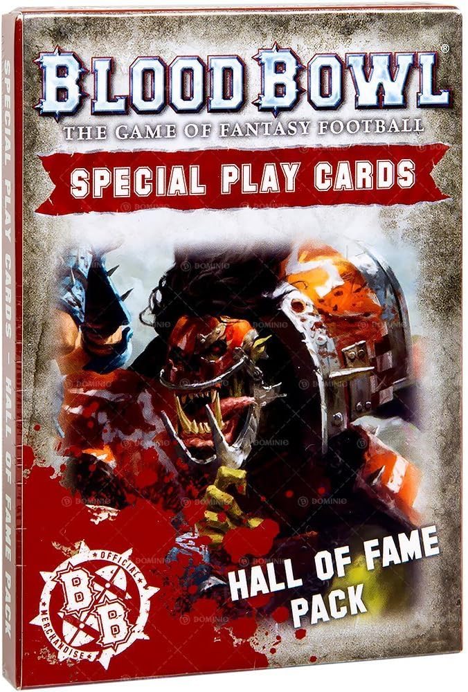 Blood Bowl The Game of Fantasy Football Special Play Cards - Hall of Fame Pack
